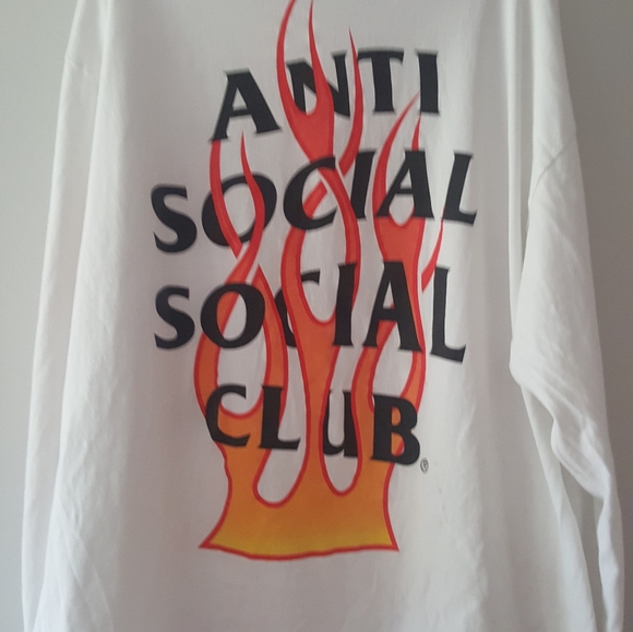 Anti social social club firebird ls top - Picture 5 of 6